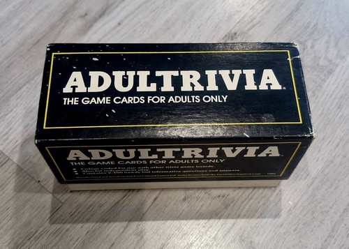 Rare 1984 adultrivia card - rare,