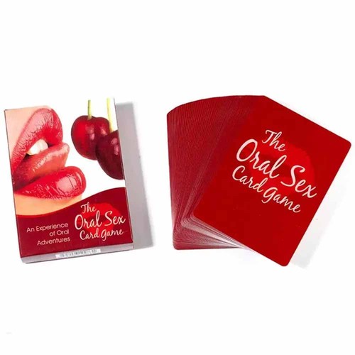 The oral sex card game - oral, adult