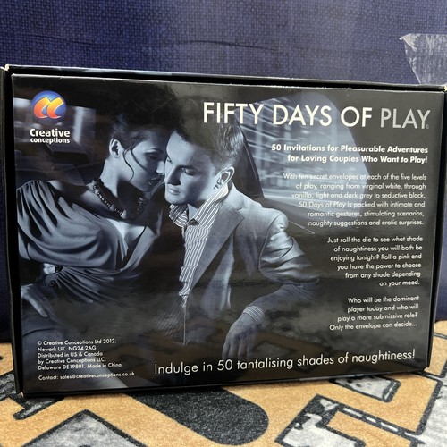 Fifty days play adult board - days,