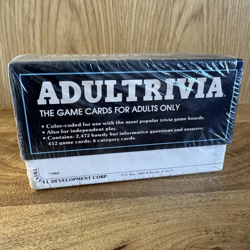 1984 adultrivia card game for - adultrivia,